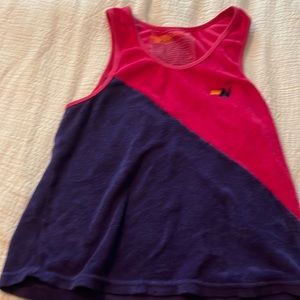 Aviator Nation size small Glider Racer Terry Cloth tank top- only worn twice